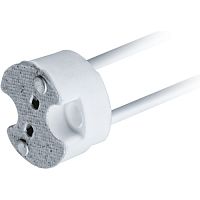 Патрон электрический Navigatot NLH-CL GU5.3 230В 100Вт Керамика Белый фото Патрон электрический Navigatot NLH-CL GU5.3 230В 100Вт Керамика Белый картинка